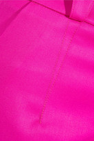 Thumbnail for your product : Thierry Mugler Stretch-wool Twill Skinny Pants - Fuchsia
