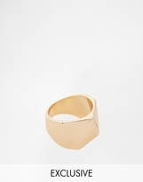 Thumbnail for your product : ASOS Designsix Triangle Ring Exclusive to