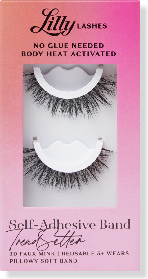 Lilly Lashes TrendSetter Self-Adhesive 3D Faux Mink Lashes