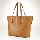 Thumbnail for your product : Ralph Lauren Grain Leather Chain Tote