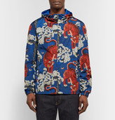 Thumbnail for your product : Gucci Printed Shell Hooded Jacket
