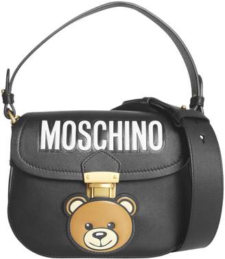 Moschino Leather Bag With Teddy Bear