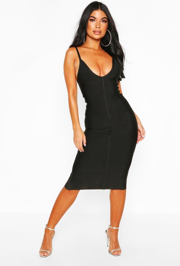 boohoo bandage dresses