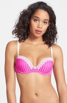Thumbnail for your product : Betsey Johnson 'Stripe Hype' Underwire Balconette Bra