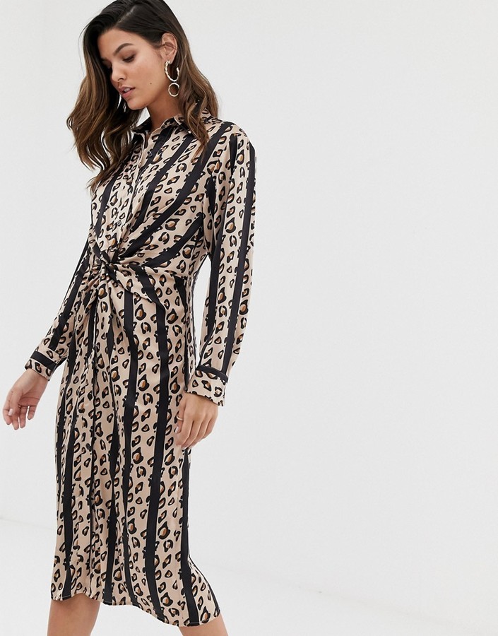 liquorish leopard dress