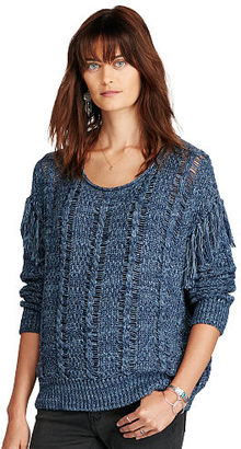 Denim & Supply Ralph Lauren Fringed Cotton Sweater