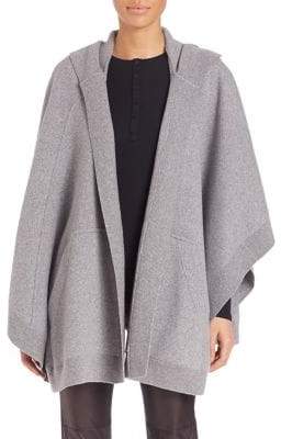 Burberry Carla Hooded Knit Cape