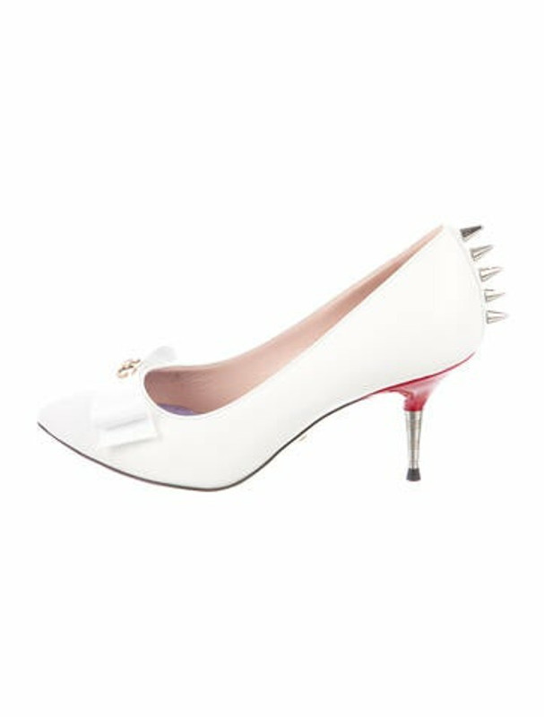 gucci sadie spike platform pump
