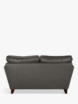 Thumbnail for your product : John Lewis & Partners Oslo Leather Small 2 Seater Sofa, Dark Leg