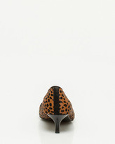 Thumbnail for your product : Le Château Leopard Print Pointy Toe Pump
