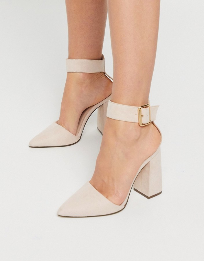 qupid bridal embellished pointed heels