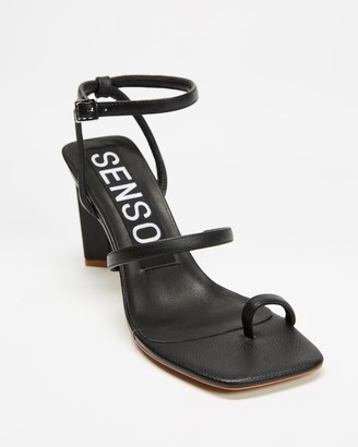 Senso Women's Black Heeled Sandals - Kendyll II