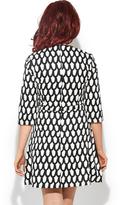 Thumbnail for your product : Amy Childs Estelle Monochrome Shift Dress