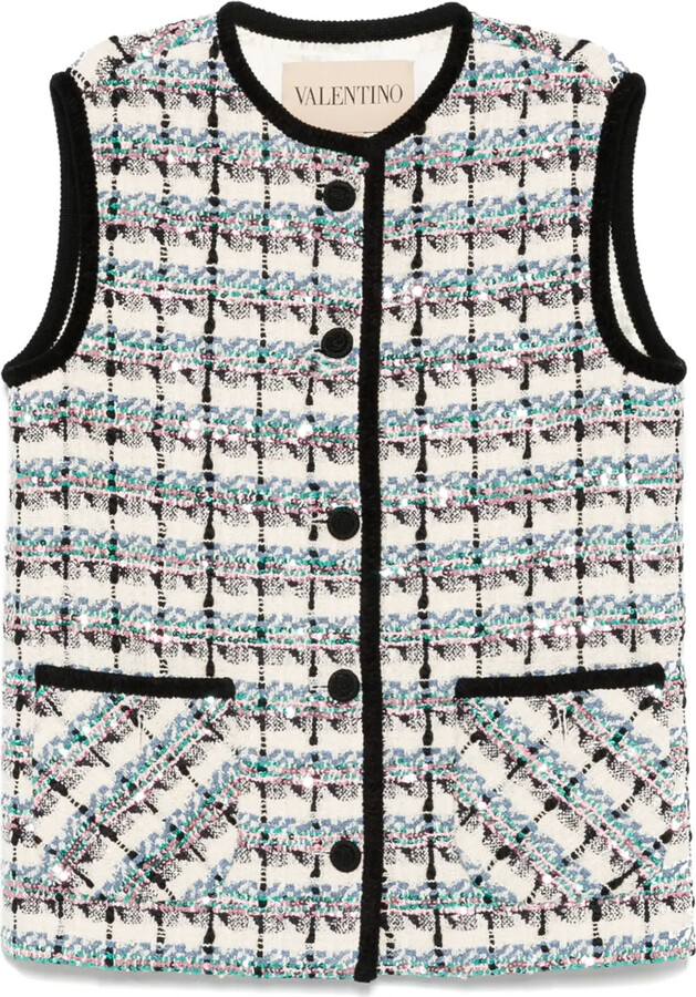 Valentino Garavani Button-Up Vest