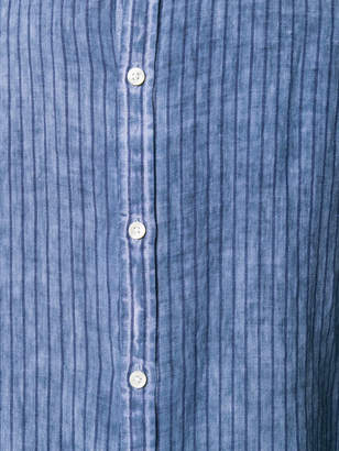 MICHAEL Michael Kors striped mandarin-collar shirt