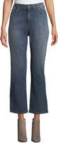 Thumbnail for your product : Eileen Fisher Petite High-Waist Boot-Cut Organic Cotton Denim Jeans