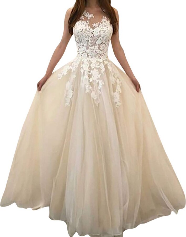 Ball Gowns Amazon Wedding Dresses Plus Size LIBELLEFLY Elegant