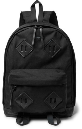 Engineered Garments Leather-trimmed Cordura Backpack