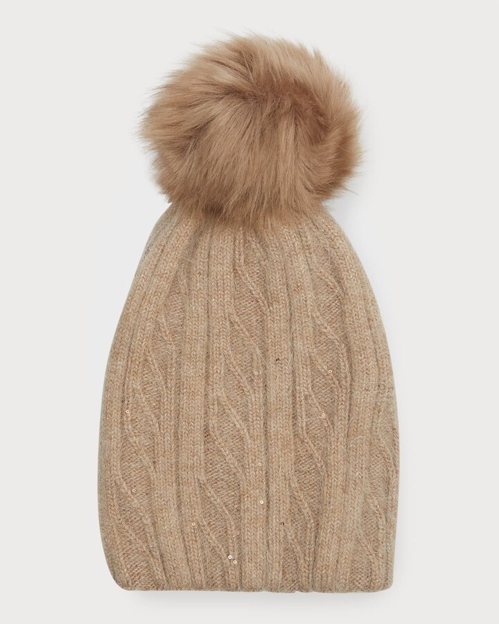 Faux Fur Beanie Hat | Shop The Largest Collection | ShopStyle