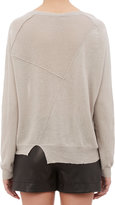 Thumbnail for your product : Barneys New York Multi-Knit Panel Pullover Sweater