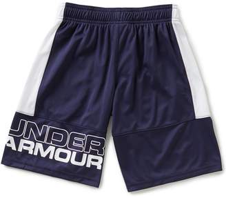 Under Armour Big Boys 8-20 Stunt Color Block Shorts