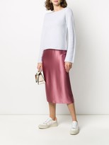 Thumbnail for your product : Vince High-Waisted Midi Skirt