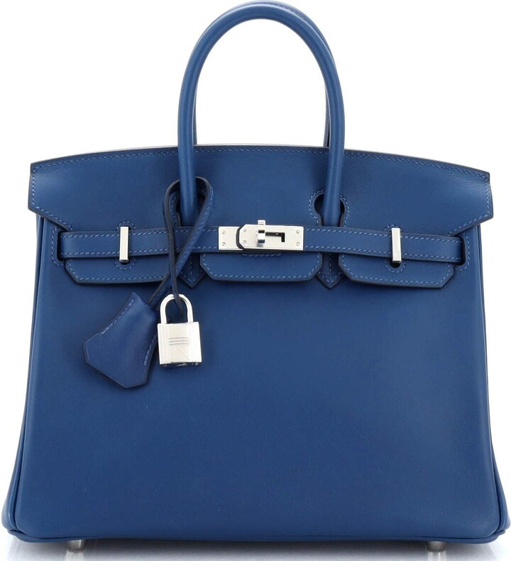 Hermes Hermes Cabasellier 31 Bag, Blue