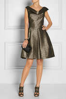 Thumbnail for your product : Vivienne Westwood Halton draped metallic jacquard dress
