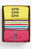 Thumbnail for your product : Kate Spade 'holiday' socks (3-Pack)