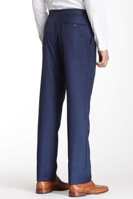 Tommy Hilfiger Tyler Blue Sharkskin Wool Suit Separate Pant - 30-34\" Inseam
