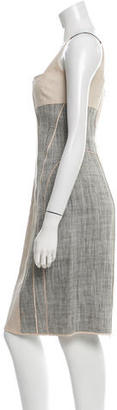 Narciso Rodriguez Colorblock Midi Dress