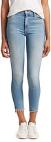 Thumbnail for your product : Mother Racing Stripe Ankle Skinny Jeans