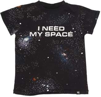 Molo Space Printed Cotton Jersey T-Shirt