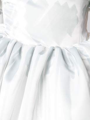 Moschino Brushstroke Duchess wedding dress