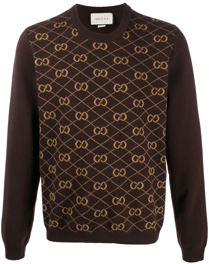 tan gucci sweater