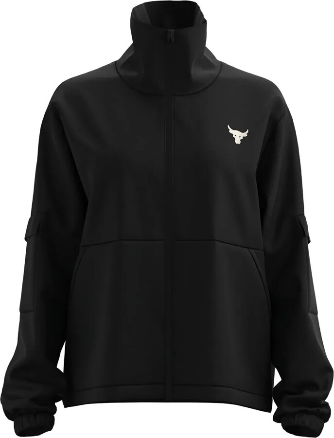 Project Rock high-neck pocket jacket
