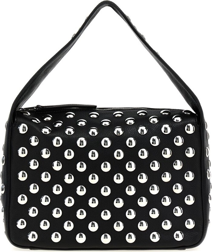 KHAITE Elena Stud Embellished Shoulder Bag
