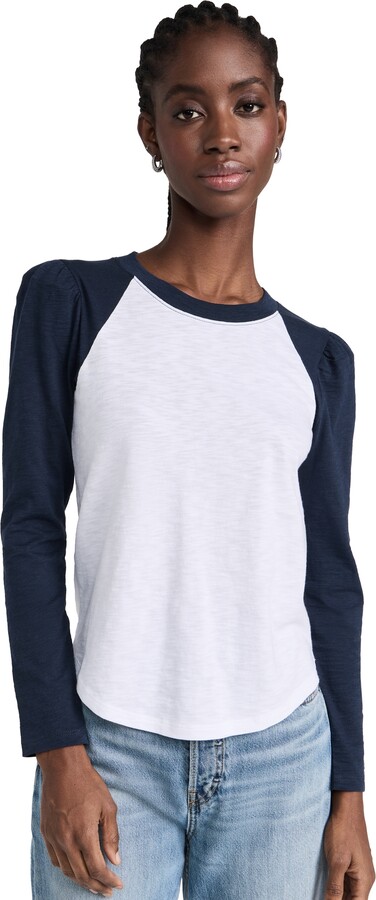 Veronica Beard Jeans Mason Baseball Tee