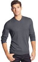 Thumbnail for your product : Club Room Big and Tall Cotton-Cashmere-Blend V-Neck Sweater