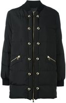 Boutique Moschino BOUTIQUE MOSCHINO OVERSIZED STUD DETAIL BOMBER JACKET