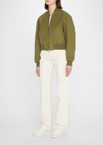 Thumbnail for your product : Officine Generale Florine Two-Way Zip Bomber Jacket