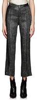 Thumbnail for your product : Isabel Marant Women's Denlo Metallic Striped Trousers - Silver