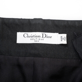 Thumbnail for your product : Christian Dior Black Cotton Skirt