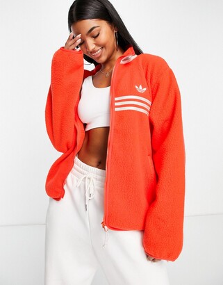 women's adidas turtleneck crop fleece sweatshirt