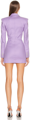 ATTICO Blazer Mini Dress in Lilac | FWRD