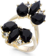 Thumbnail for your product : INC International Concepts Rose Gold-Tone Stone and Crystal Split Ring, Created for Macy's