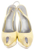 Thumbnail for your product : Sergio Rossi Cachet Peep-Toe Pumps