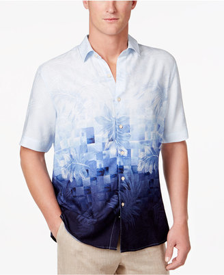 Tasso Elba Men's Fractured Print Shirt, Created for Macy's
