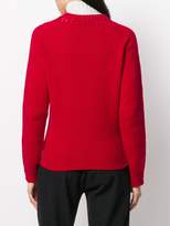Thumbnail for your product : A.P.C. Ribbed Cut-Out Detail Sweater