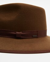 Thumbnail for your product : Brixton Brown Hats - Jo Rancher Fedora - Size S at The Iconic